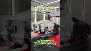 24-Hour Touchless Car Wash Shop, Installable In Just 40M².