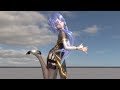 MMD Realistic Hair Rendering And Cloth Simulation Deep Blue Town MMD Realistic Hair Rendering And Cloth Simulation Deep Blue Town