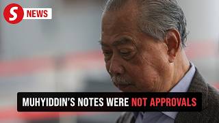 Muhyiddin's meeting notes were instructions to consider, not approve, court hears