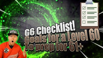 G6 Checklist | Goals & Milestones for lvl 60s to reach before going 61+ in  Star Trek Fleet Command