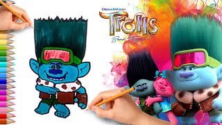 NEW Troll! How o draw John Dory from Trolls Band Together
