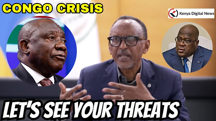 Angry President Paul Kagame lectures DRC President Tshisekedi & Ramaphosa over Congo crisis!!