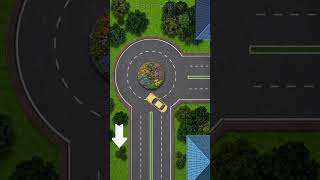 🚗Kreisverkehr-Fehler vermeiden. Wichtige Tipps für Fahranfänger #driving #dmv #tips #shorts #youtube