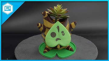 Korok Planter #3dprinting #adafruit #timelapse