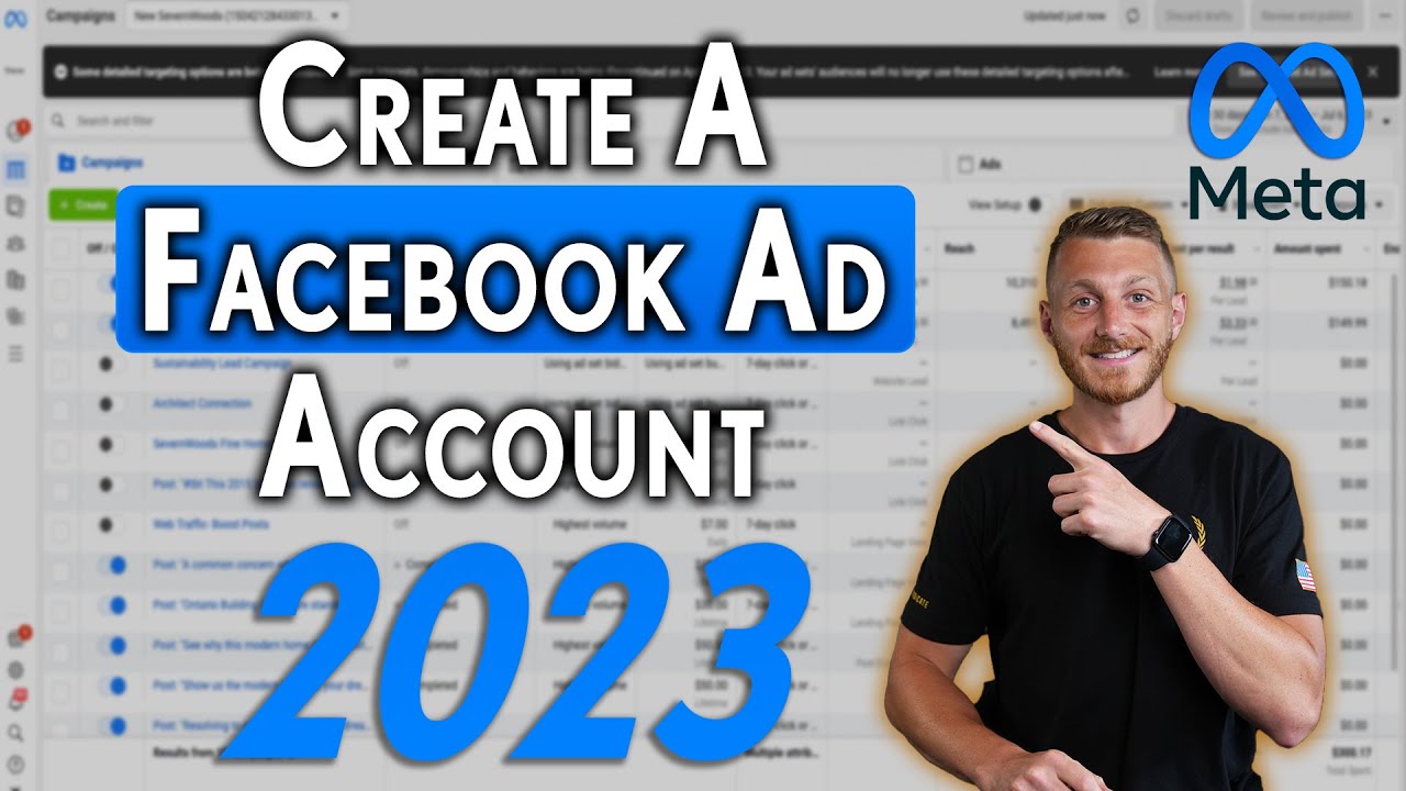 How to Easily Create A Facebook Ad Account (In 3 Minutes) - YouTube
