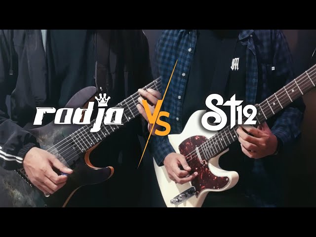 RADJA VS ST12 (Guitar Battle) Om Pepeng vs Om Moldy | yang mana lead favorit kalian? 😀 class=