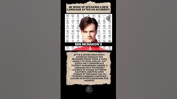 He Woke Up Speaking a New Language After an Accident! 🤯🧠 #ShockingTrueStory