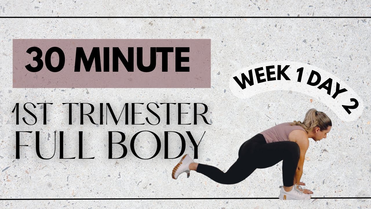 First Trimester Dumbbell Workout | Day 2 | At-Home Pregnancy Strength | Low Impact | Move with Hope