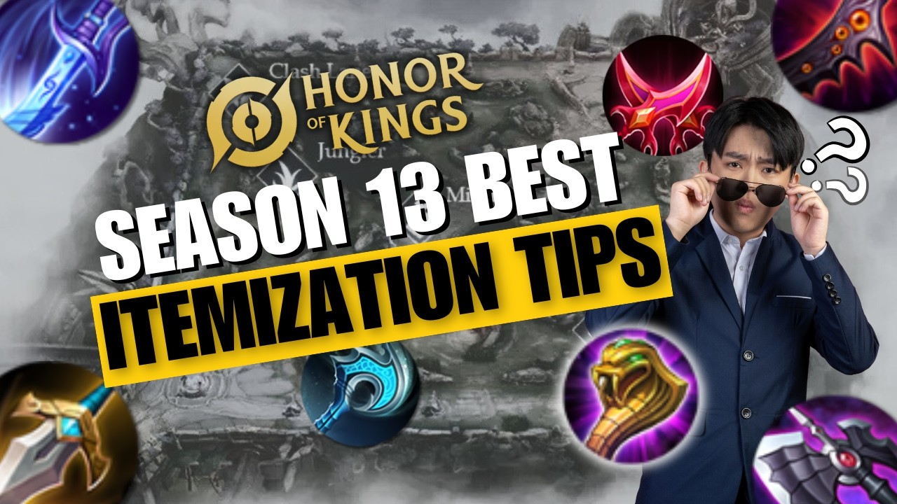 САМОЕ ВАЖНОЕ РУКОВОДСТВО ПО ПРЕДМЕТАМ В HONOR OF KINGS | Оптимизация предметов для всех ролей в 1...