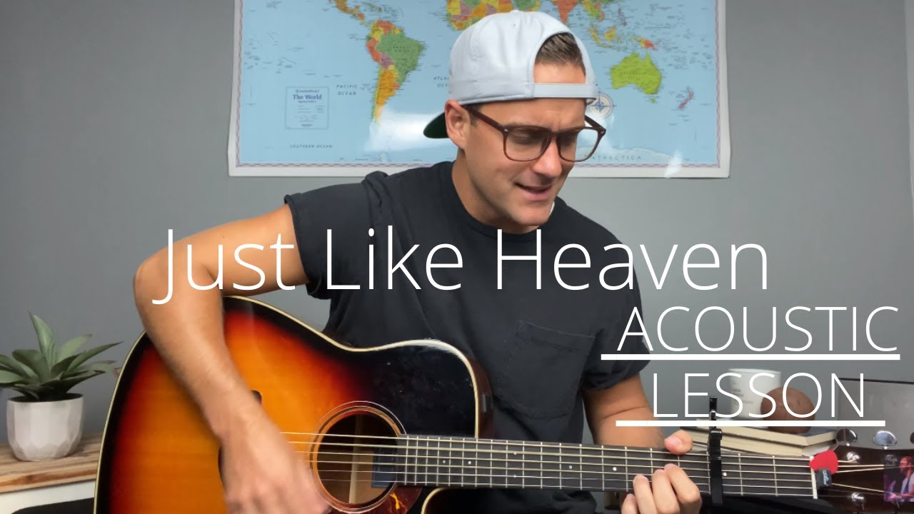 Brandon Lake Just Like Heaven Acoustic Guitar Tutorial/Lesson