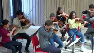 String Orchestra Rehearsal Progress 1 Ram, Dvořáks Serenade For Strings