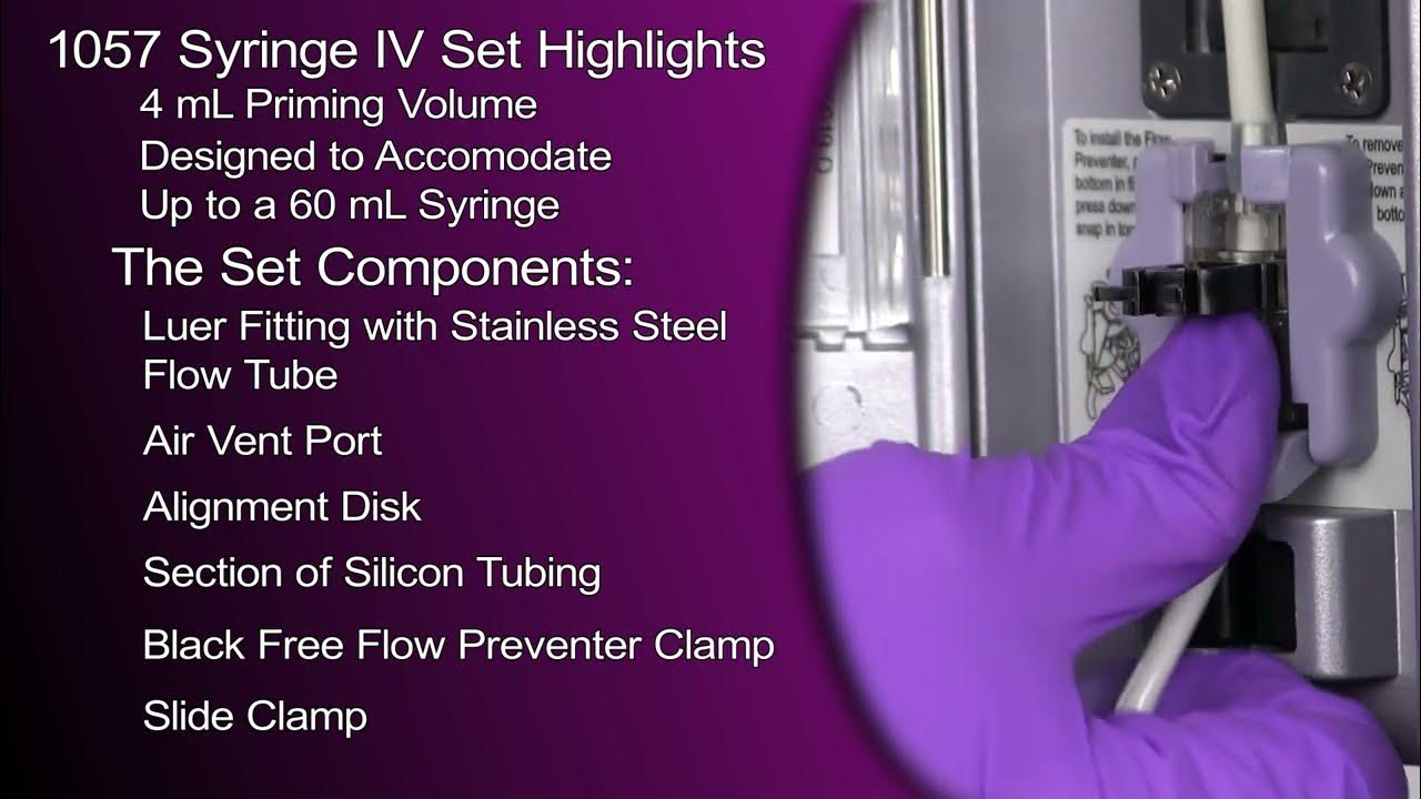 IRadimed 1057 IV Set Selection - YouTube