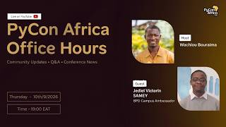 Information PyCon Office Hours - Episode 2 News