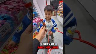 Dad Says NO to Everything! 😂🛒 Kid's Fun Shopping Adventure Ends with Candy! 🍬