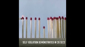 A video on how social distancing can stop the spread of Covid-19. (www.bhuminivesh.com)