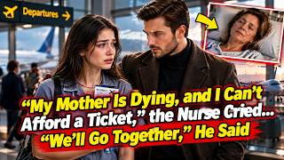 “My Mother Is Dying, and I Can’t Afford a Ticket,” the Nurse Cried… “We’ll Go Together,” He Said