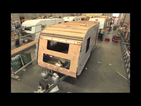 Time Lapse Caravan Construction Video - Concept Caravans
