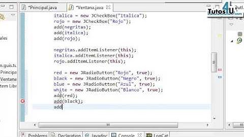 JRadioButton y ButtonGroup. Tutorial 54. Curso de Programación Java en Español.