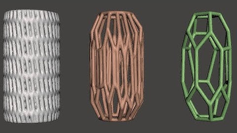 Meshmixer Basics: Voronoi Experiments for 3D Printing Using Meshmixer