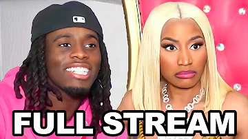 Kai Cenat & Nicki Minaj FULL STREAM!