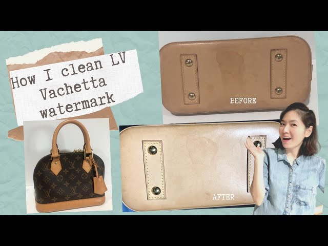 VALEMION  HOW TO CLEAN LOUIS VUITTON ALCANTARA LINING • REMOVING INK  STAINS (PART 1) 