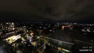 stormy evening in Burwood