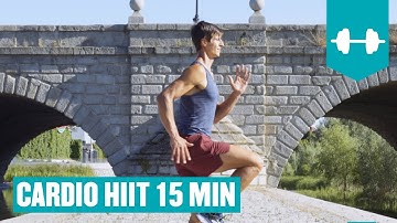 Rutina Cardio HIIT Intenso 15 minutos - Ejercicios para hacer en Casa