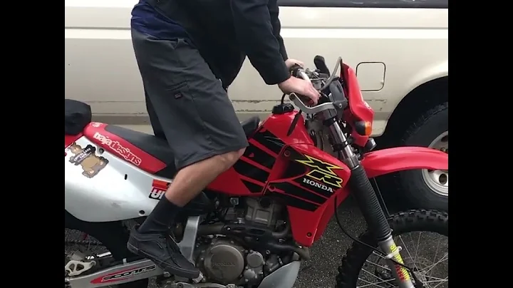 Xr650r if you can start it…