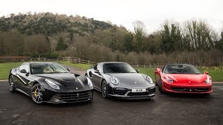 Meet @jozef_eilers and his 3 supercars - ferrari 458 spider, f12
berlinetta with brooke race exhaust porsche 911 turbo s. we go for a
little drive in his...