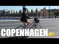 Copenhagen harbour cycling tour, Denmark 4k 60fps