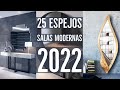 🔝 25 ESPEJOS DECORATIVOS para SALAS MODERNAS y recibidores | DECORACION de pared INTERIORES 2022