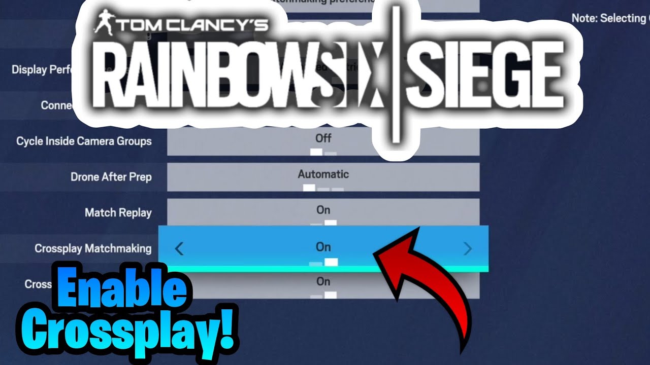 How to Enable Cross Play - Tom Clancy's Rainbow Six Extraction