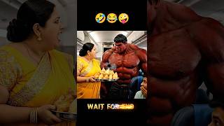 red Hulk bhai ka hua samose wali se lafada😱😅🤣
