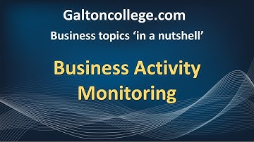 Business Activity Monitoring