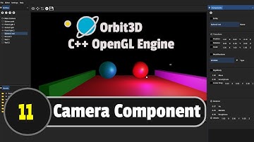 OpenGL Game Engine ImGui | Camera Component
