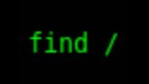 Wave One Try: Hack Me -The Find Command