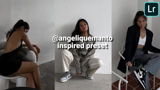 @angeliquemanto inspired preset | Instagram feed idea | lightroom mobile free presets screenshot 5