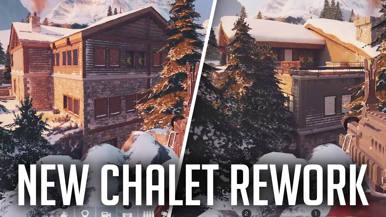 Old Chalet vs New Chalet - Comparison