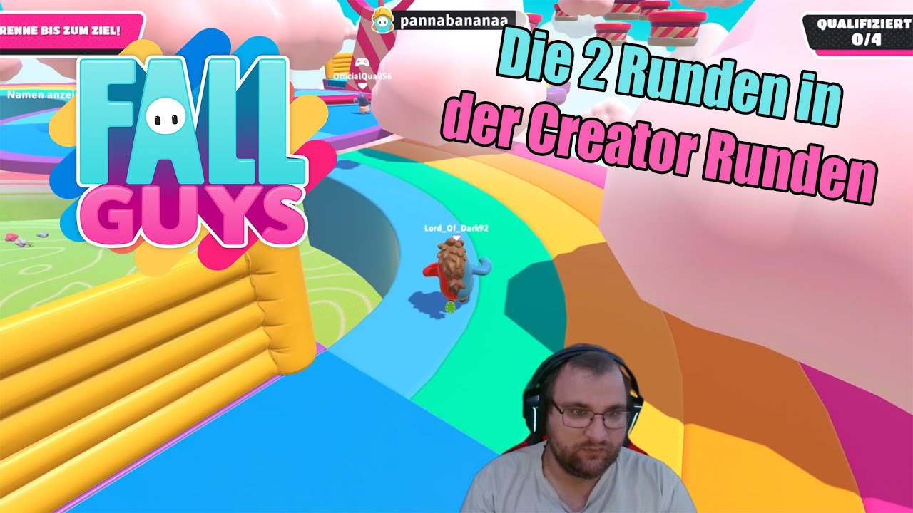 Fall Guys Wie Viele Spieler In Party Die 2 Runden in der Creator Runden in Fall guys - YouTube