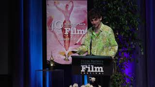 SBIFF 2025 - Arlington Artist of The Year Award Presentation to Timothée Chalamet by James Mangold