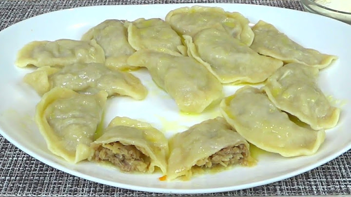пельмени с капустой и фаршем