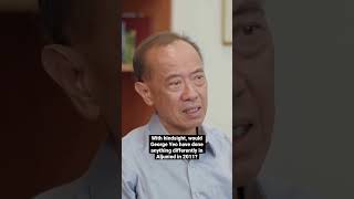 How exForeign Minister & 'Musings' author George Yeo feels about GE2011 Aljunied defeat #shorts