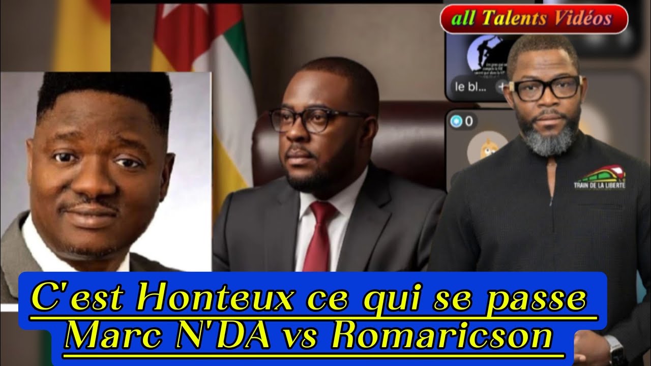 🚨 😹 C'est gâté les gars Marc N'DA et sa bande récupère Romaricson/ Guer-re des biens matériels 