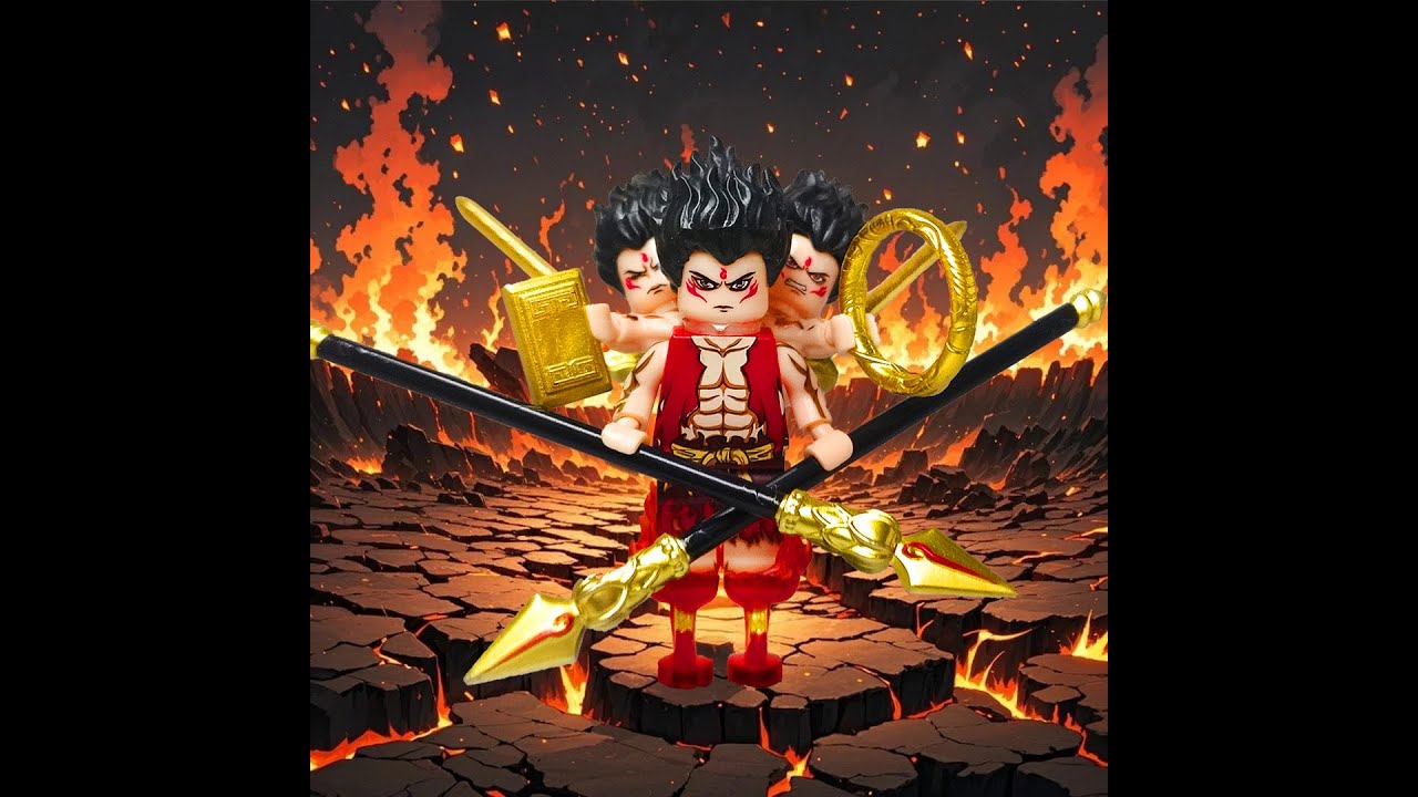 Ne zha Custom Minifigures Unoffical Lego P8010 - YouTube