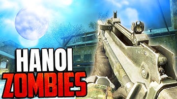 Black Ops 1 HANOI as a CUSTOM ZOMBIES map!! (WAW Custom Zombies)