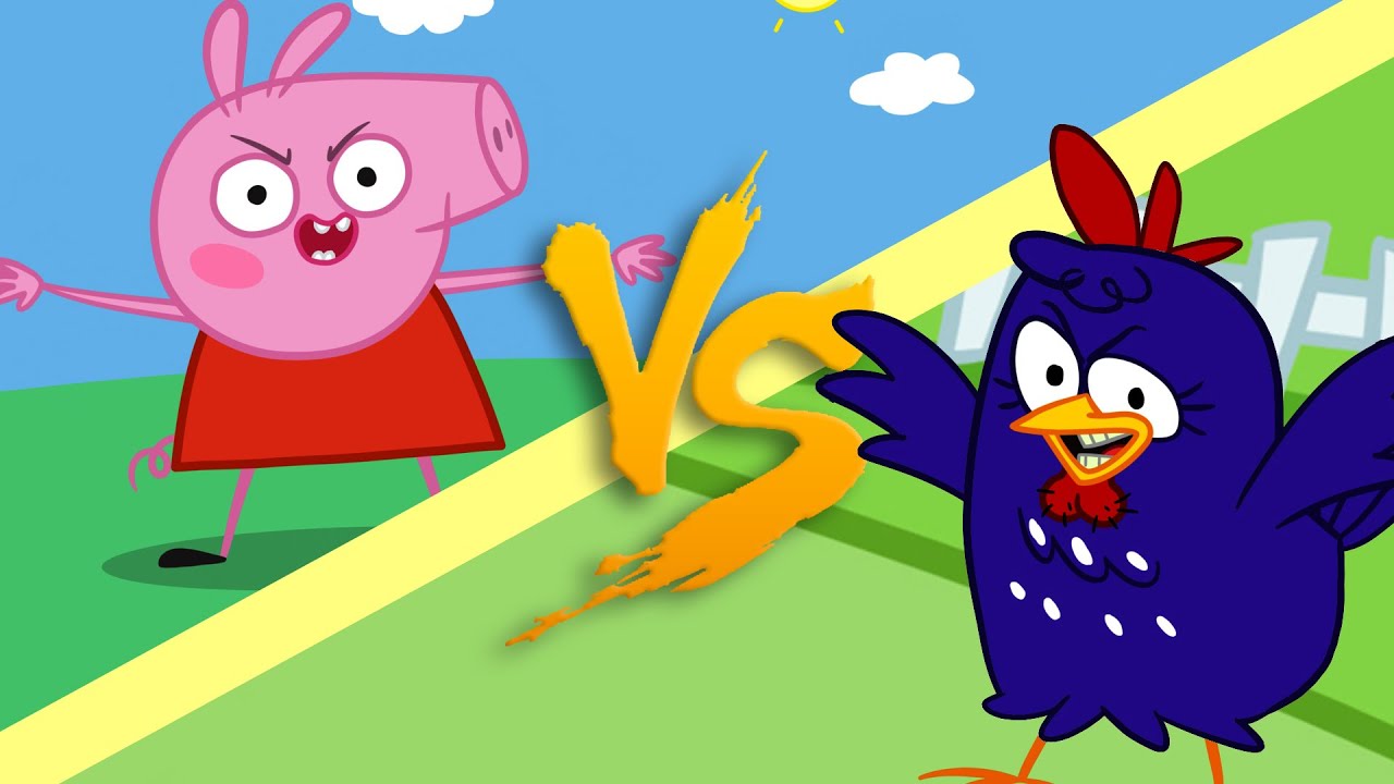 PEPPA PIG vs. GALINHA PINTADINHA ♫ 