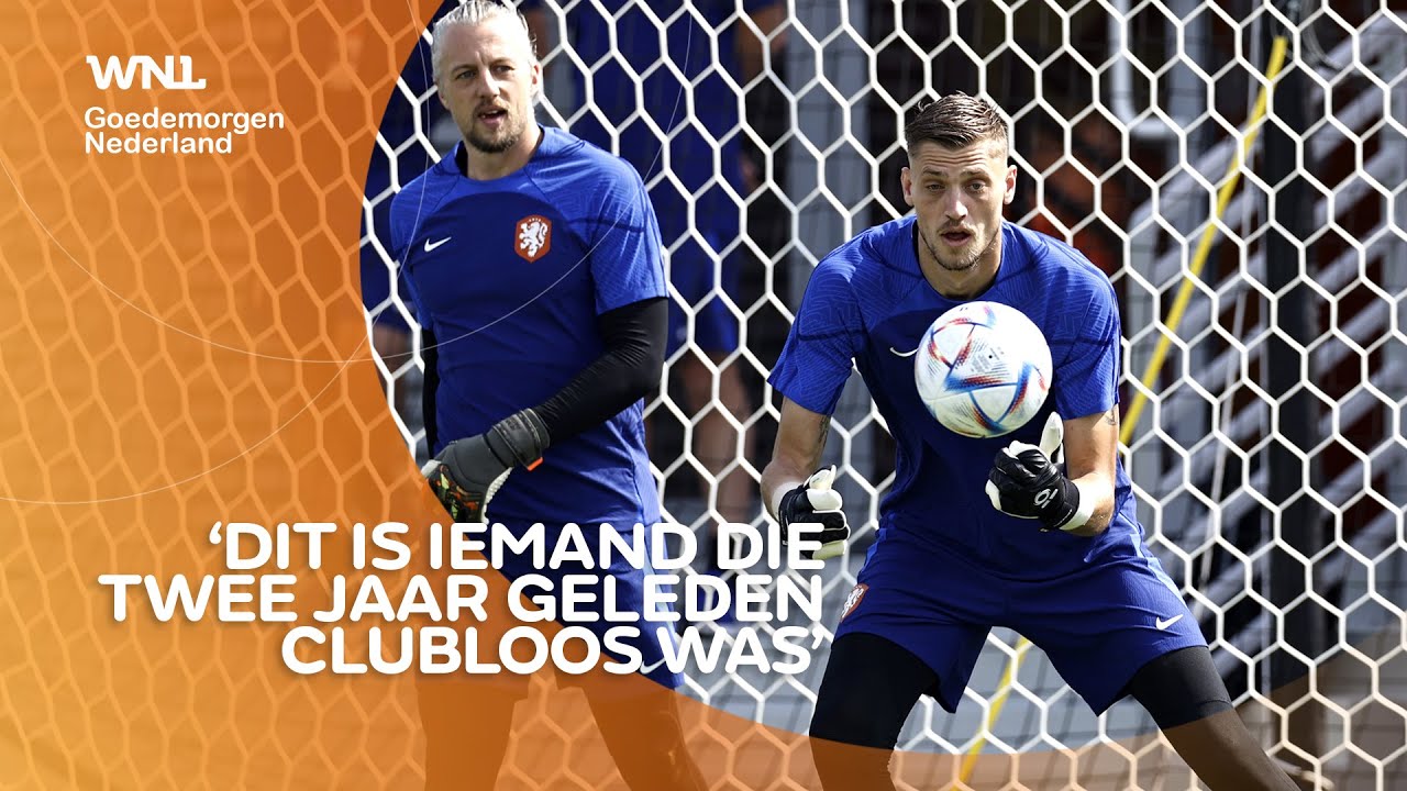 'Het is bizar maar waar: Andries Noppert gaat keepen' - YouTube