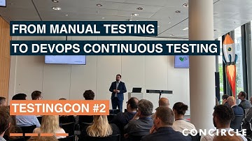 From manual testing to DevOps Continuous Testing with Tricentis Tosca at voestalpine #TESTINGCON