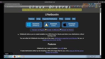 Making a bootable USB Stick with Unetbootin