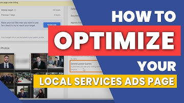 How to Optimize your Local Service Ads Page? (Lawyer Example)